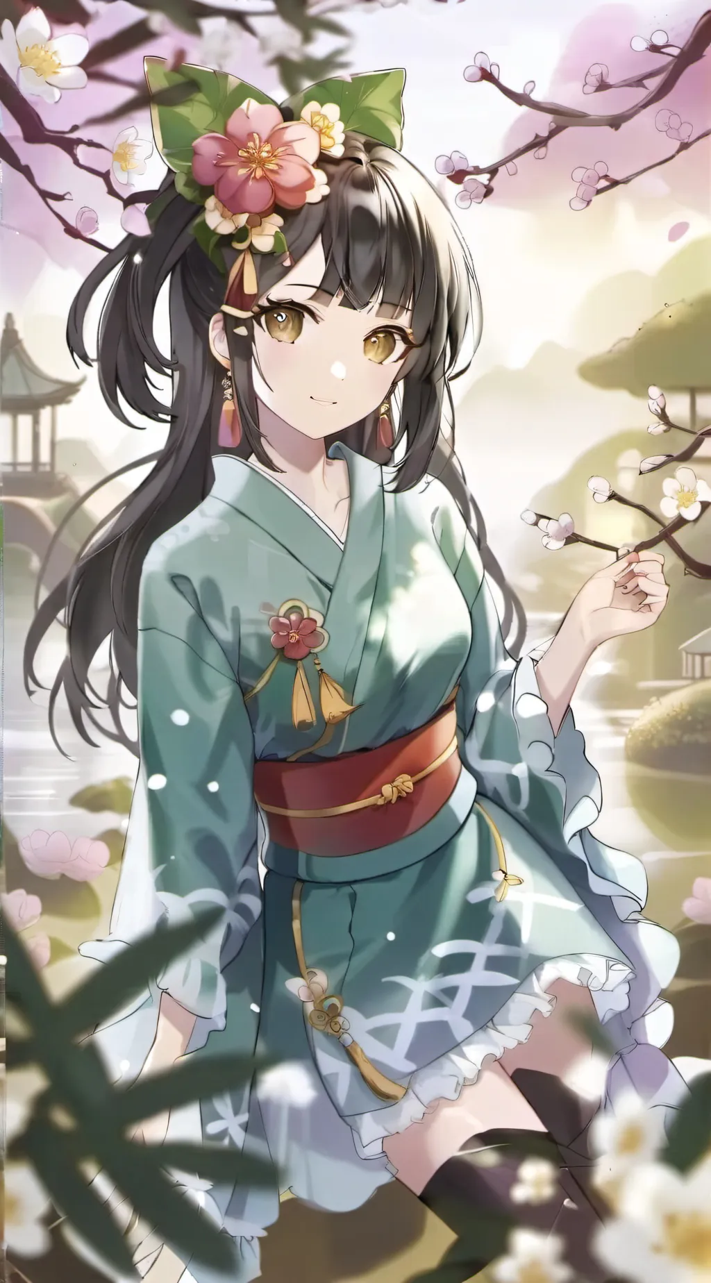 ai character: Raine background