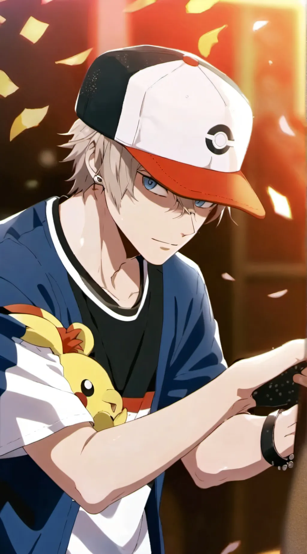 ai character: Pokémon trainer background