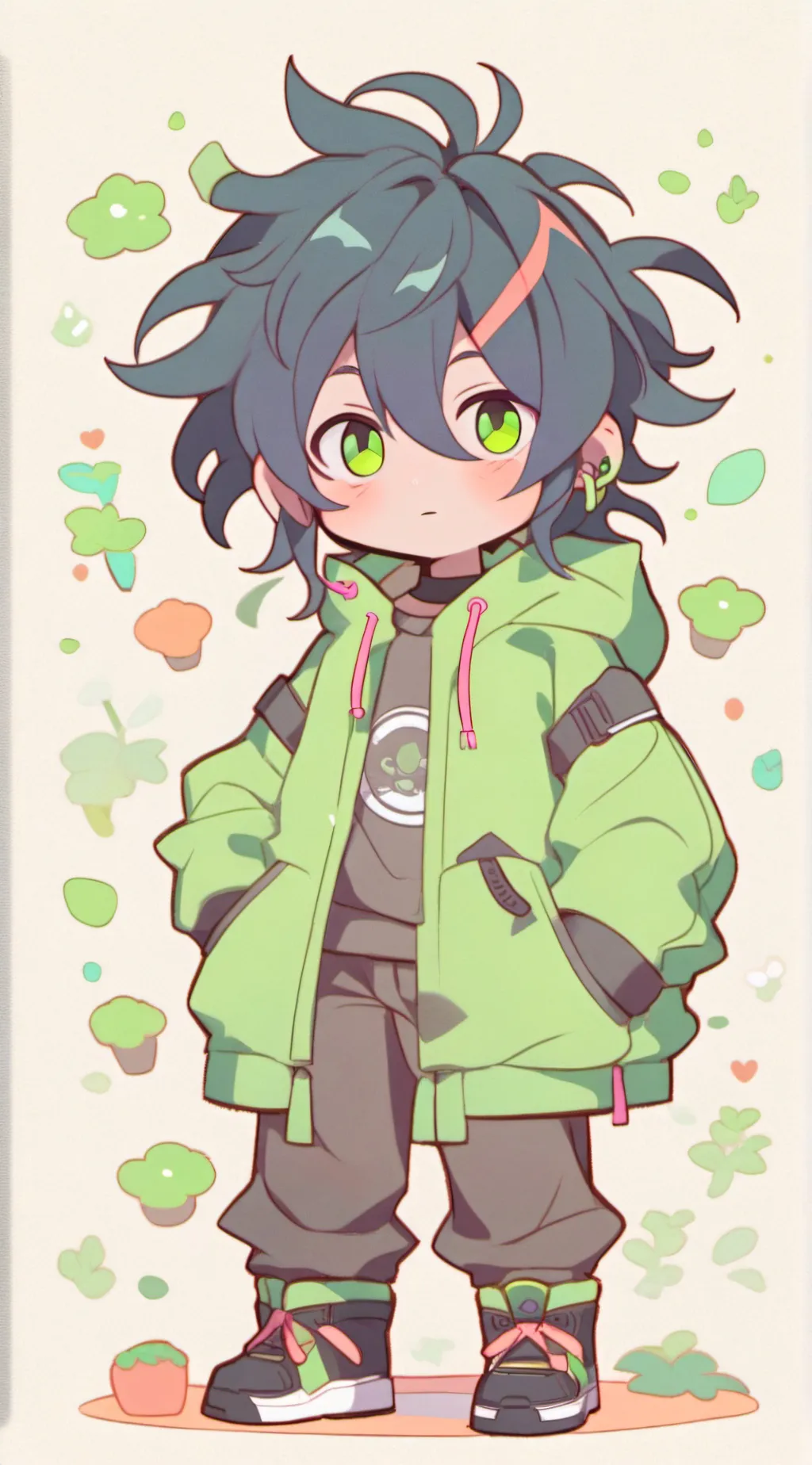 ai character: Dylan  background