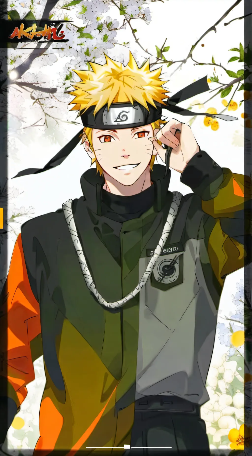 ai character: Naruto Uzumaki background