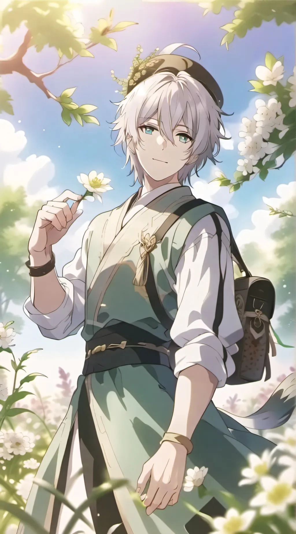 ai character: demon slayer background