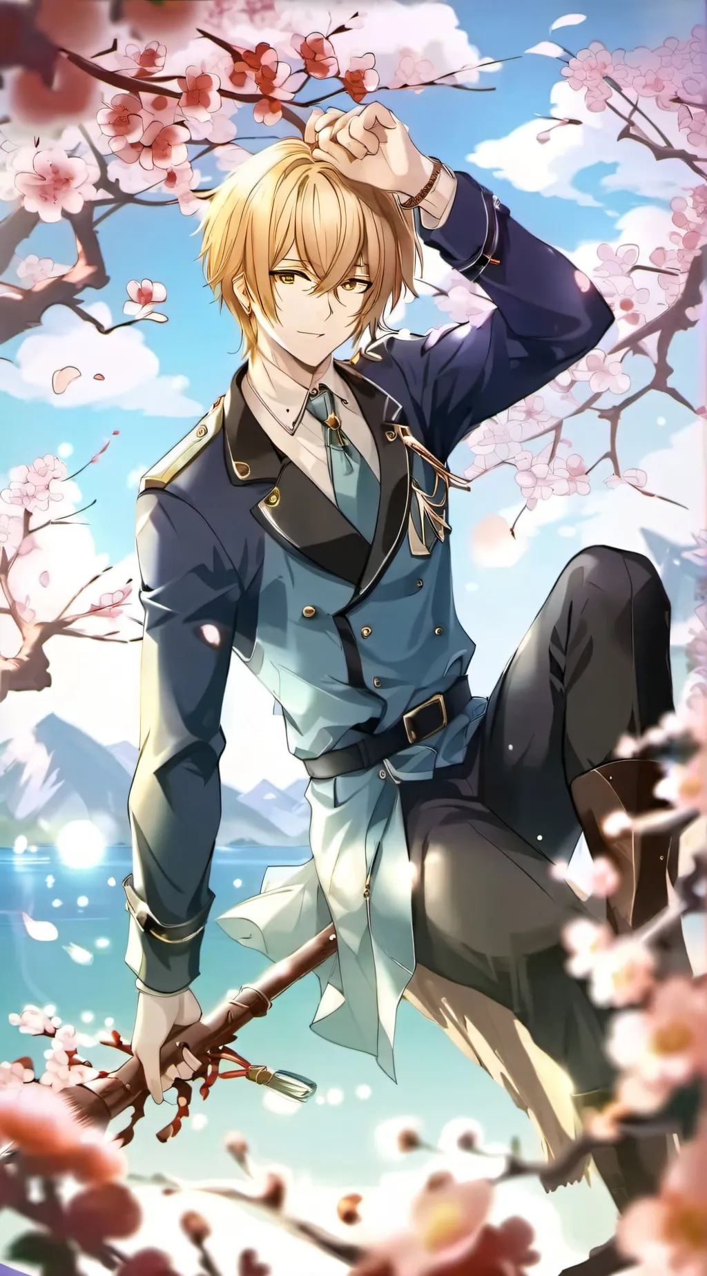 ai character: The anime background