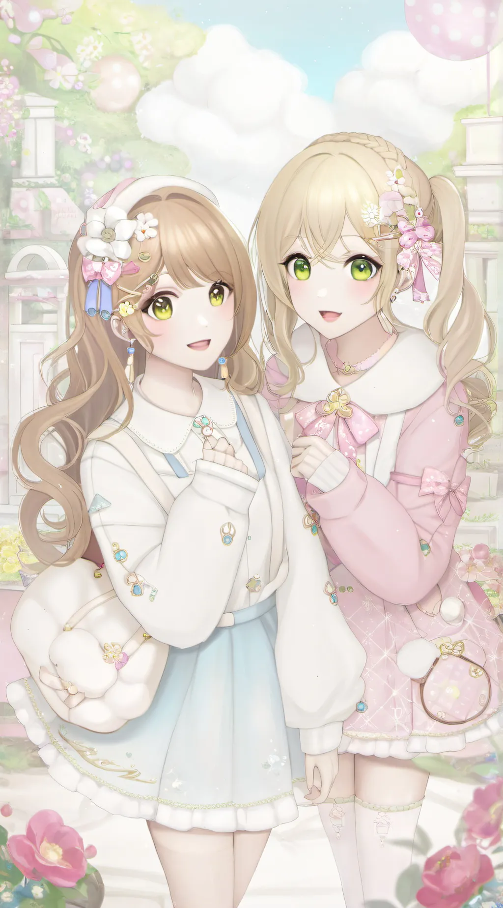 ai character: toga x uraraka  background