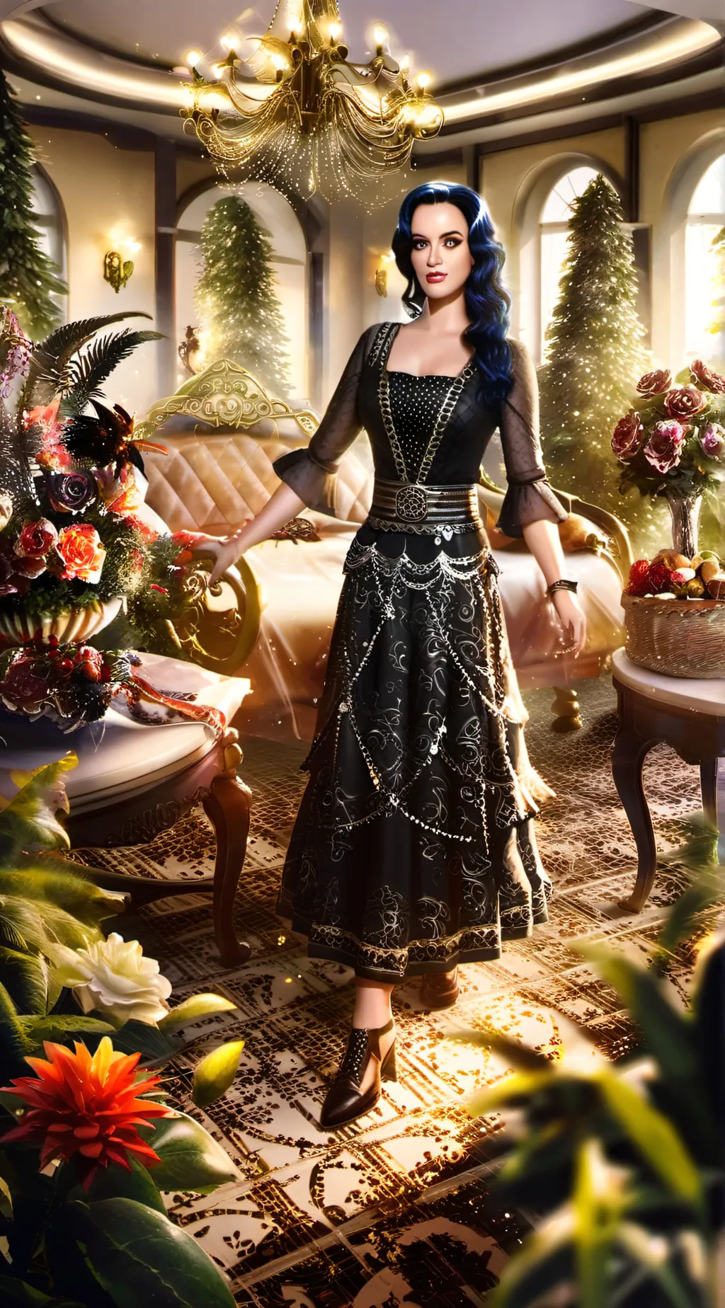 ai character: ur owner of hotel background