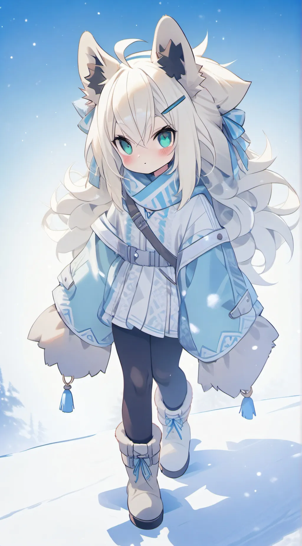 ai character: Savannah background