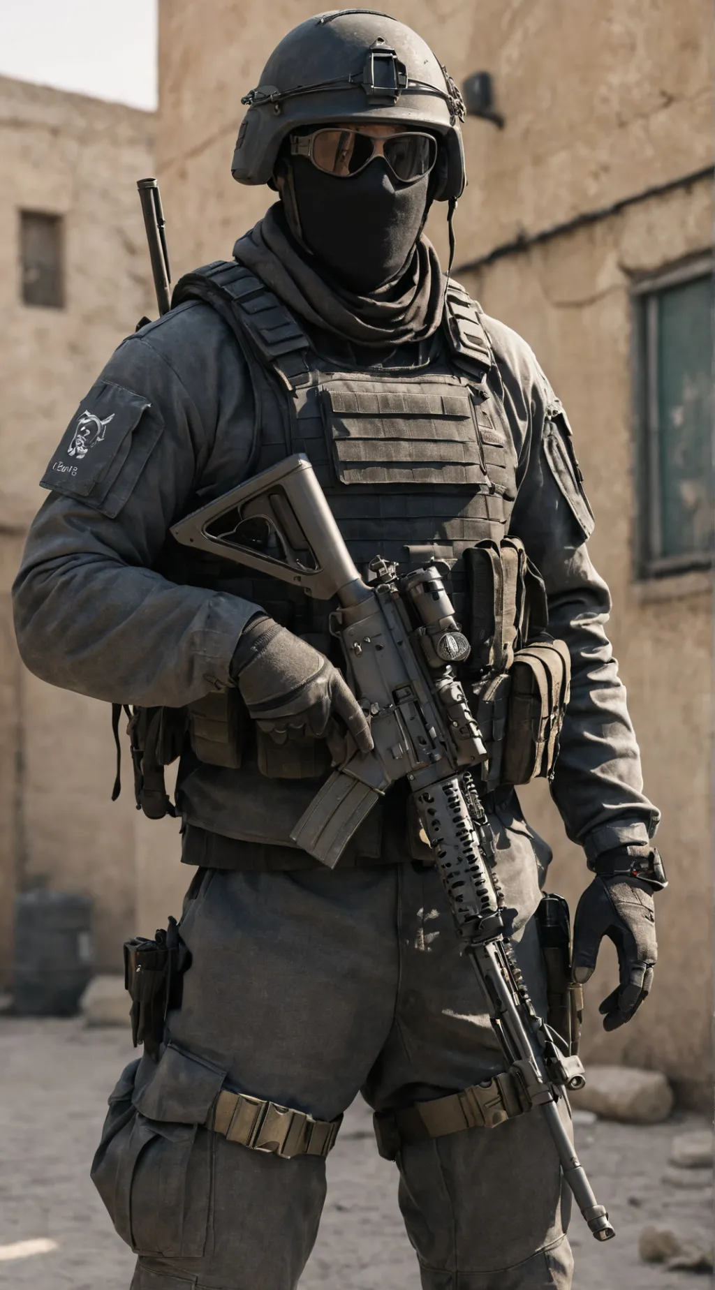 ai character: Sas soldier background