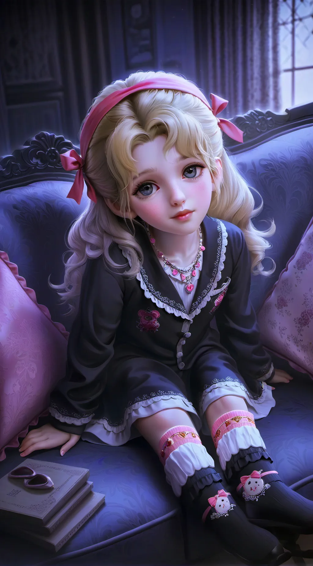 ai character: Sarah background