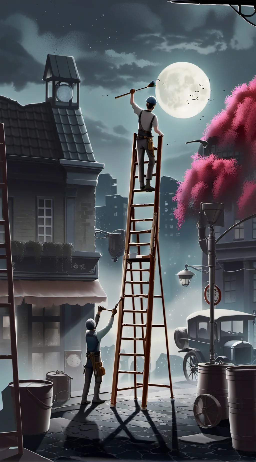 ai character: Adam background