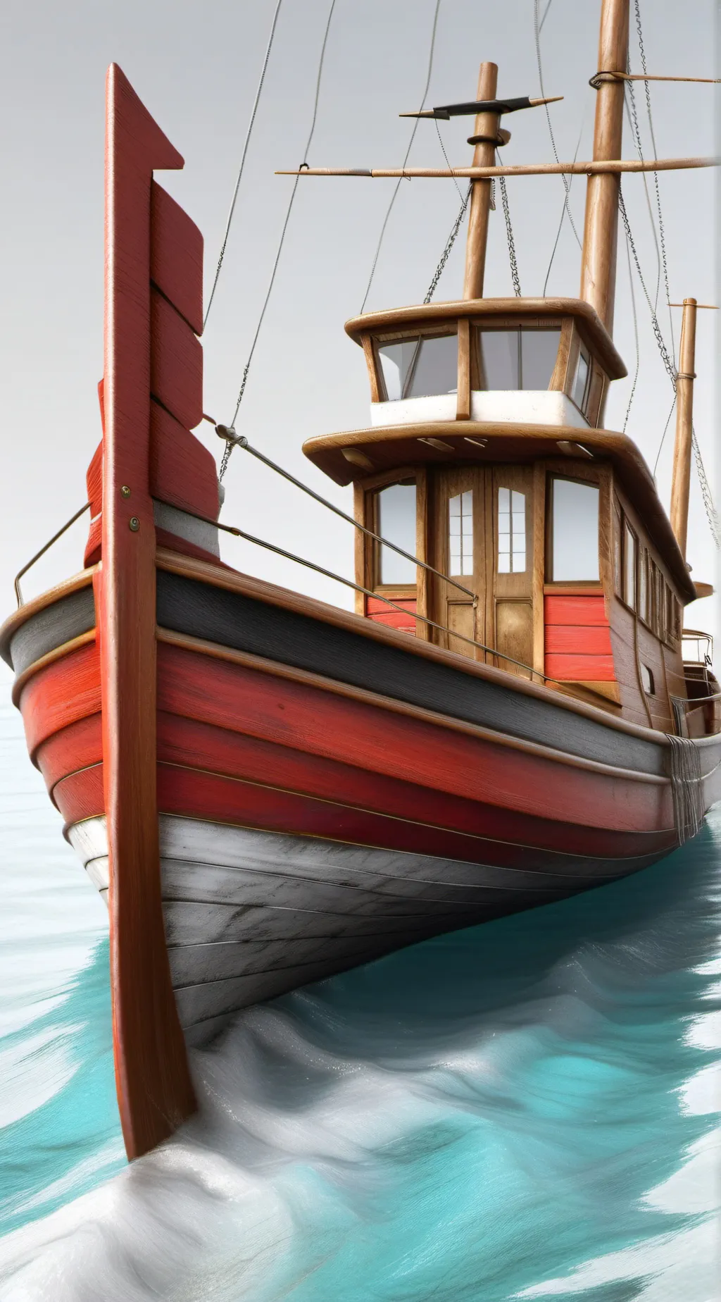 ai character: bateau prison background