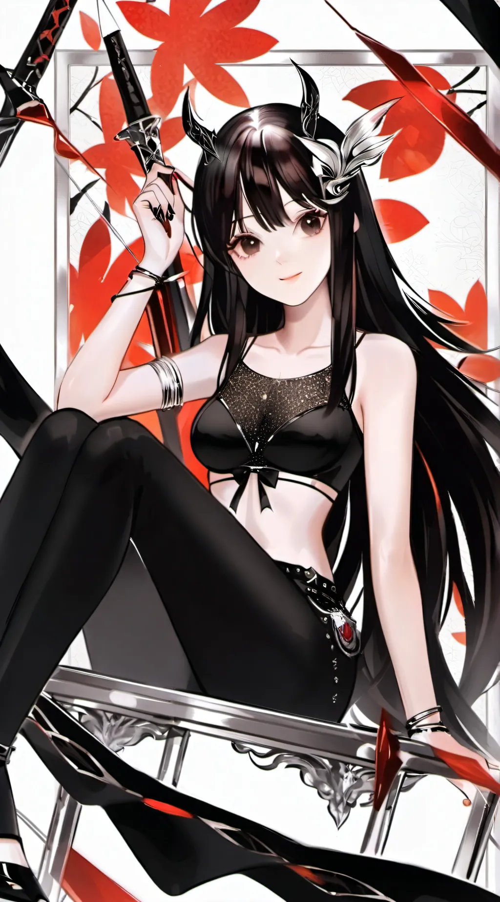 ai character: MHA new girl background