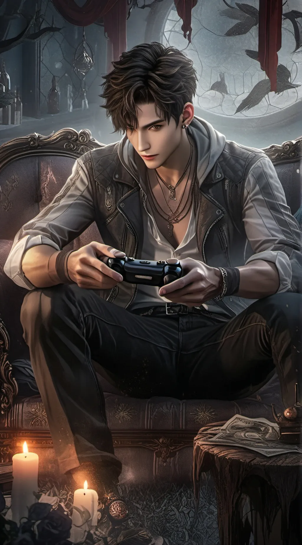 ai character: Ashton Lokhart background