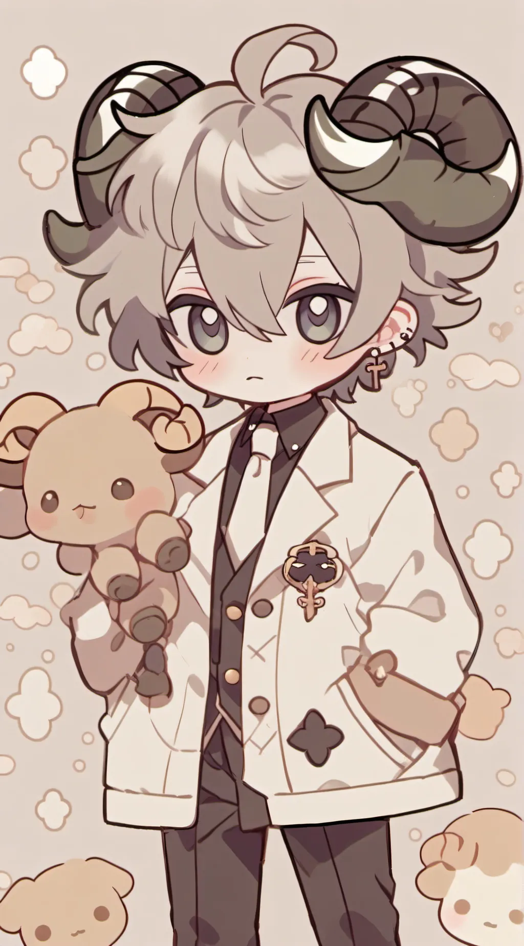 ai character: 𖤐𝕂𝕒𝕣𝕚𝕞𖤐 background