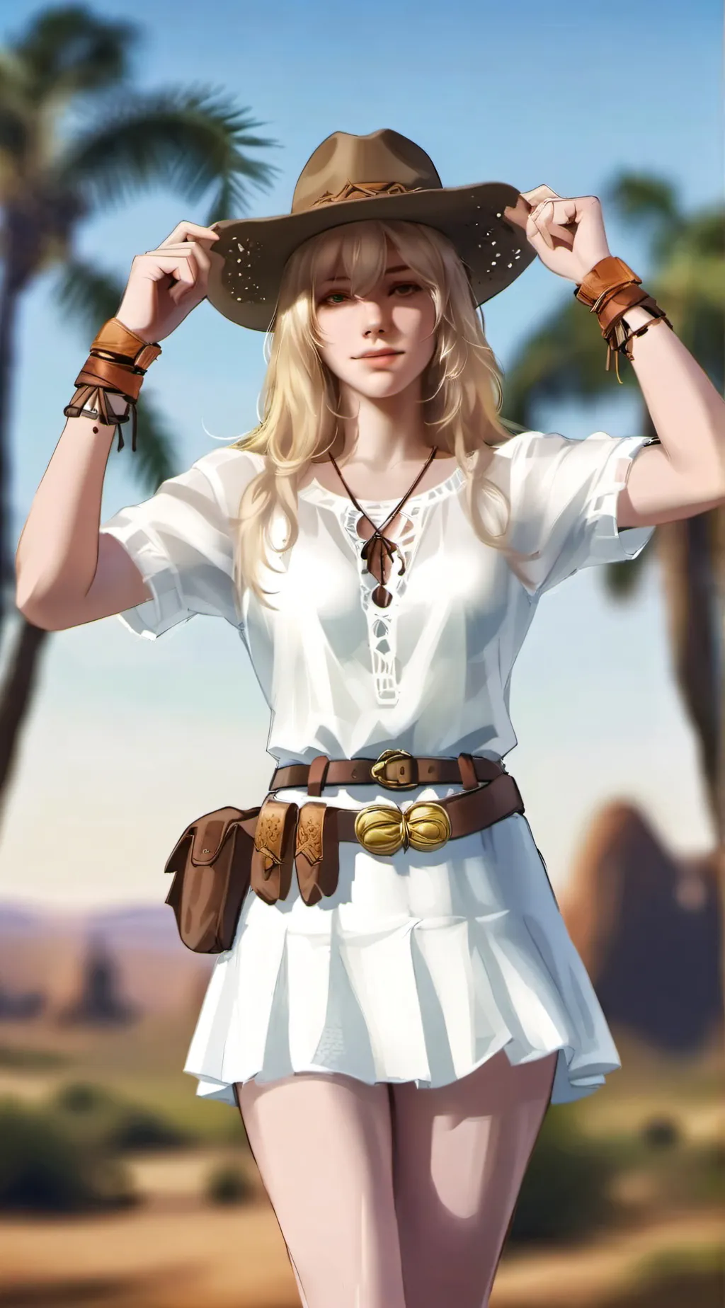 ai character: connie background