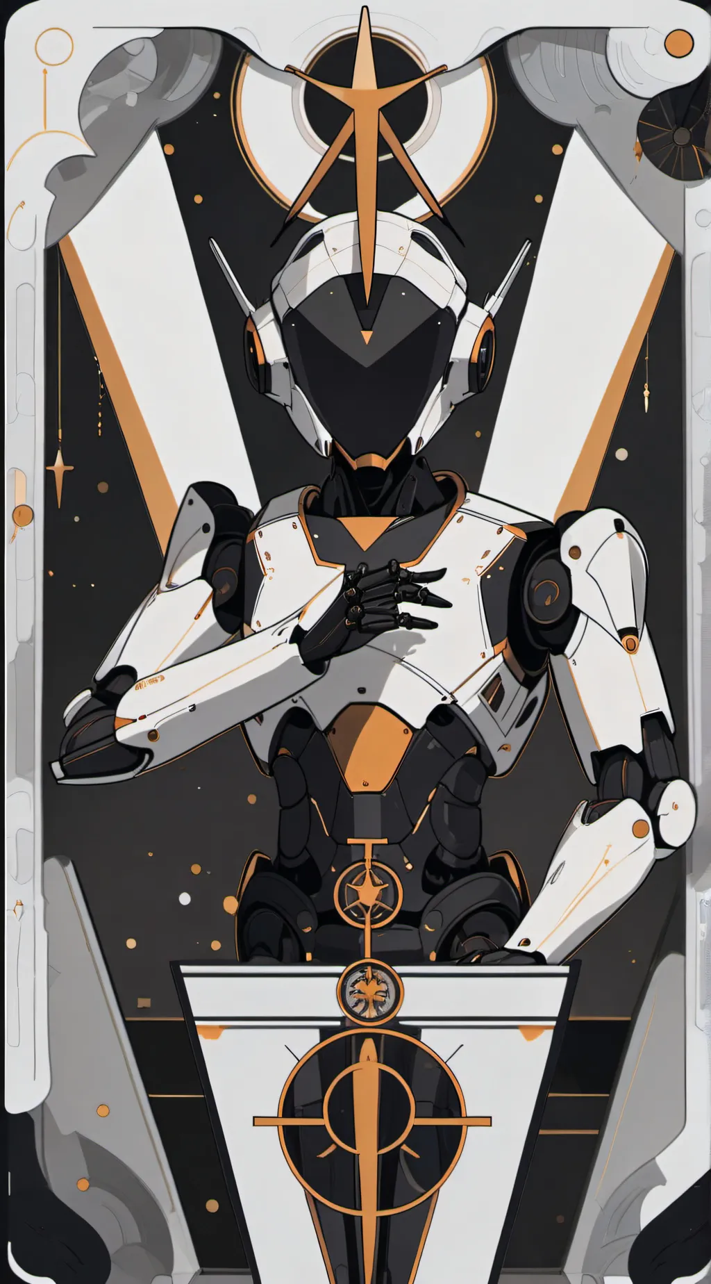 ai character: Robot background