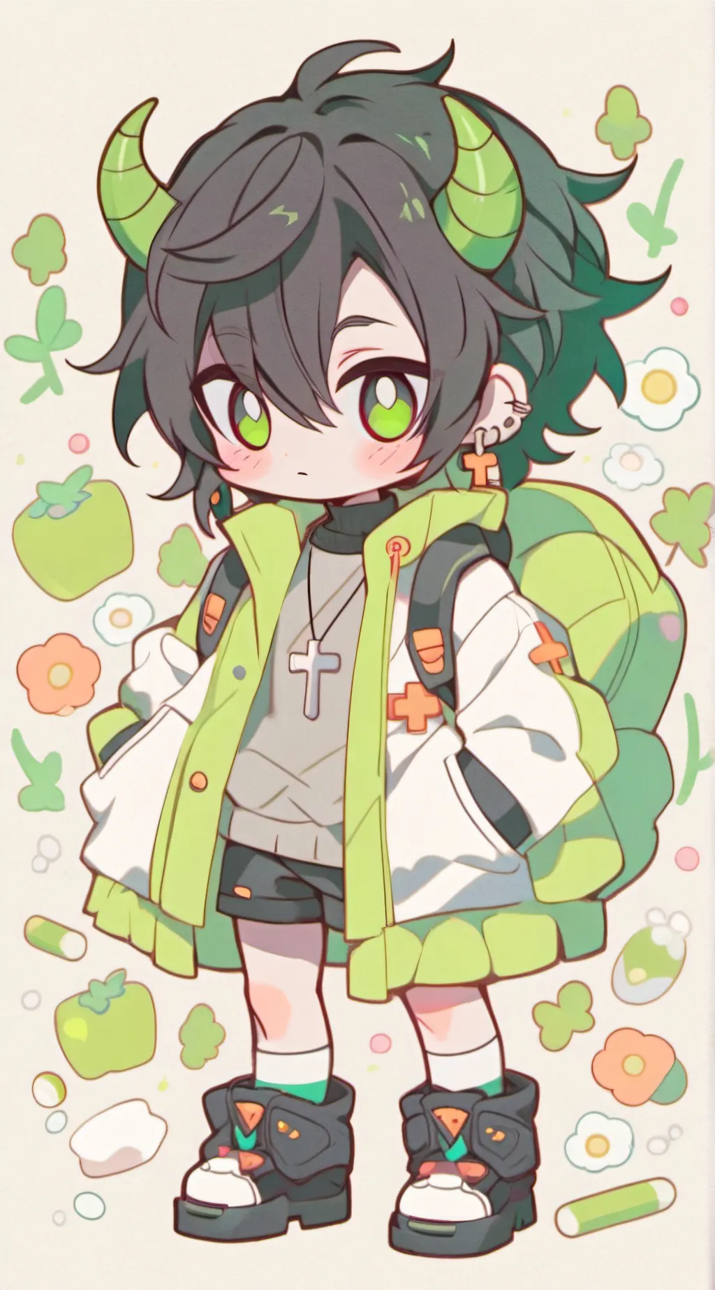ai character: 🌸𝐁𝐞𝐧🌸 background