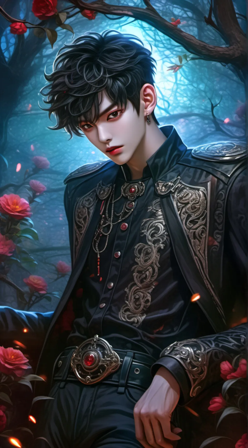 ai character: jeon.. background