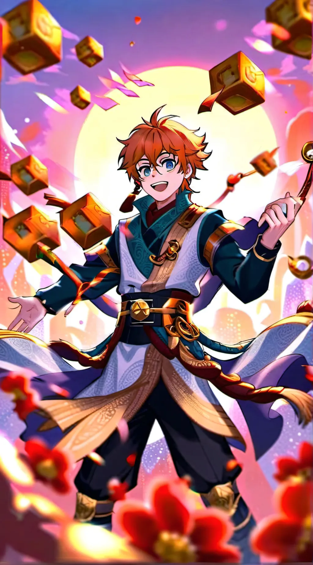 ai character: lololowka,mark,JDH background