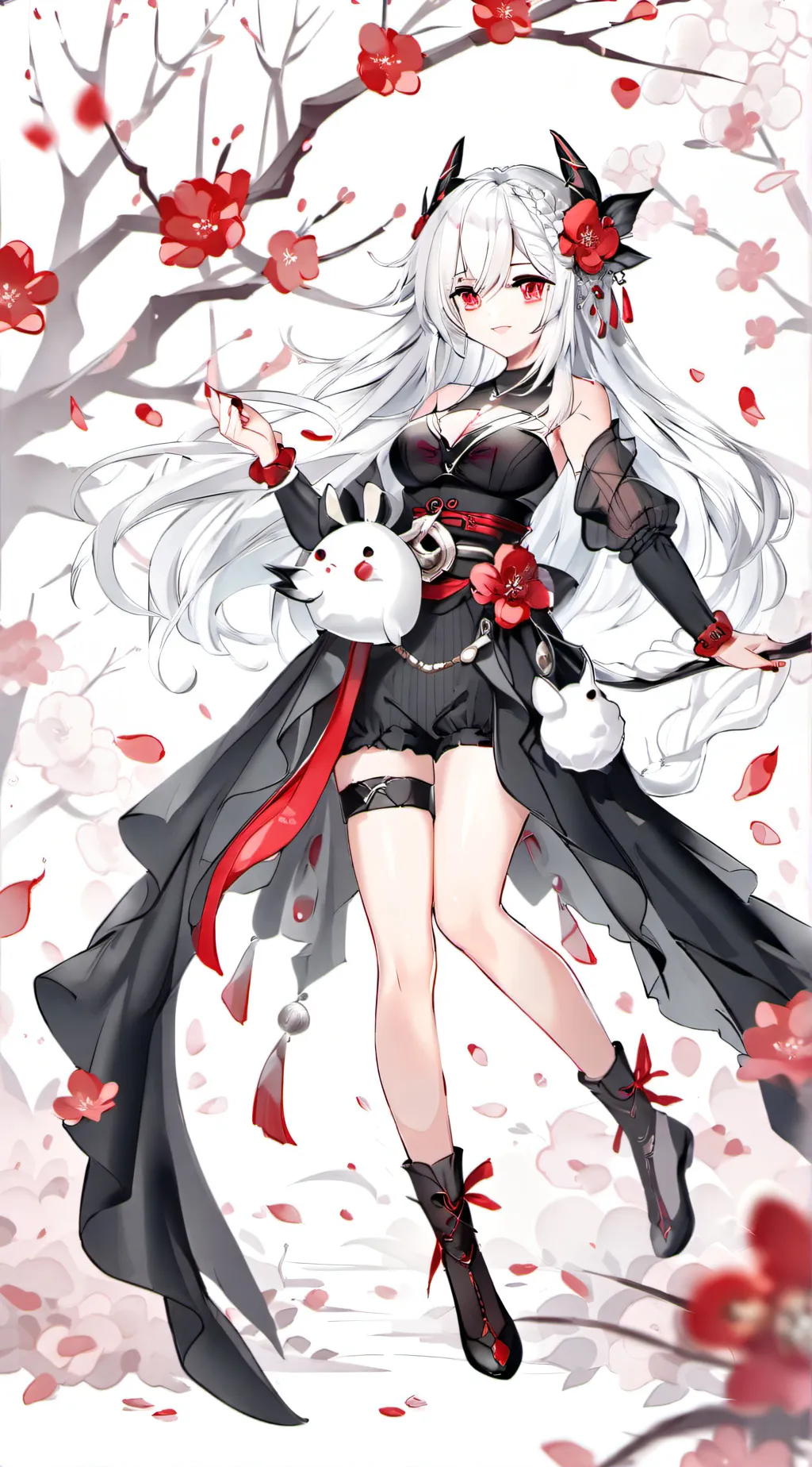 ai character: Choose anime girl background