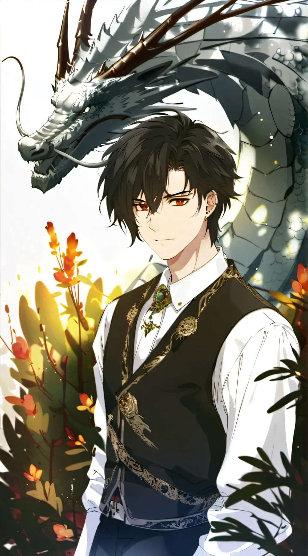 ai character: zecrom background