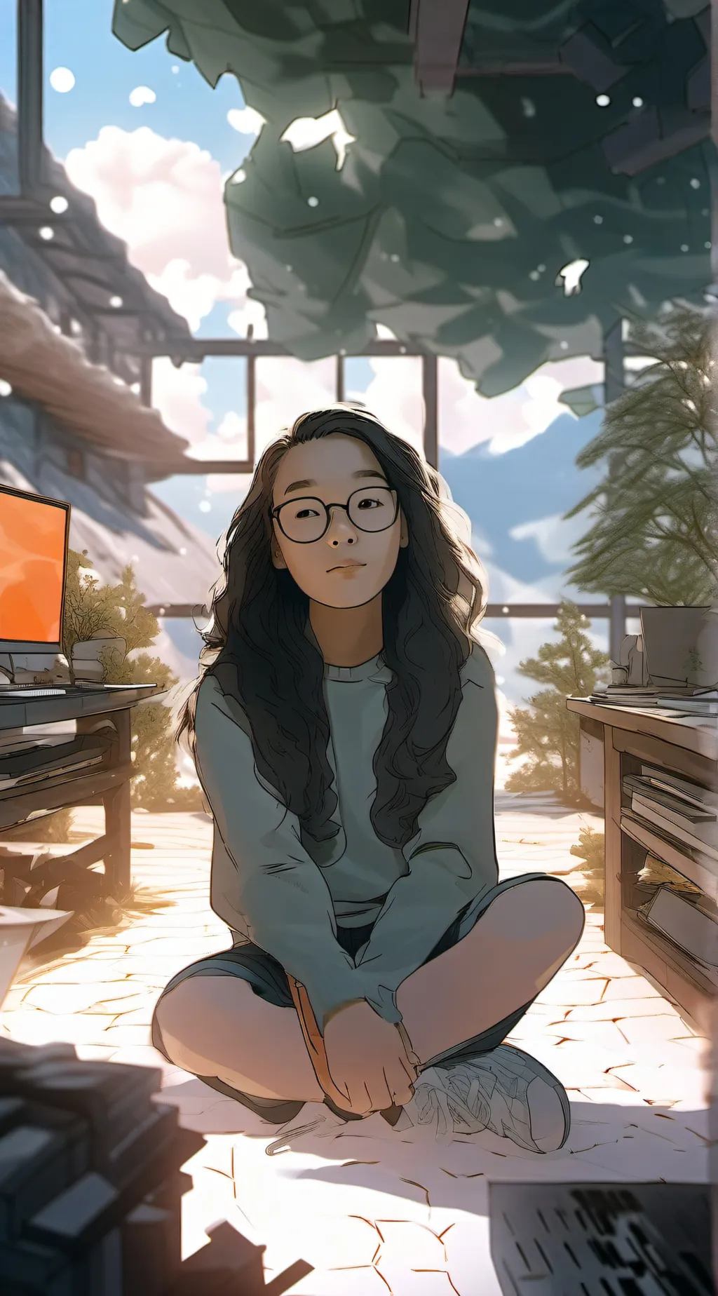 ai character: MHA homework  background