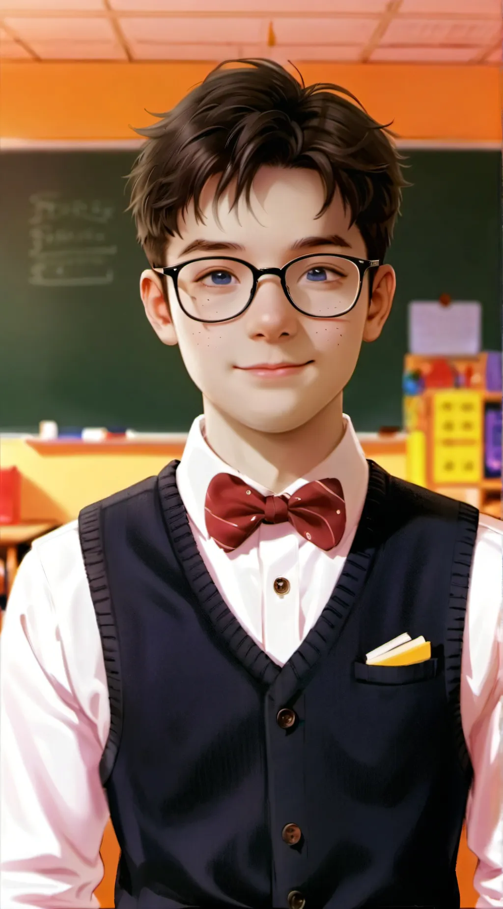 ai character: Timmy/Nerd background