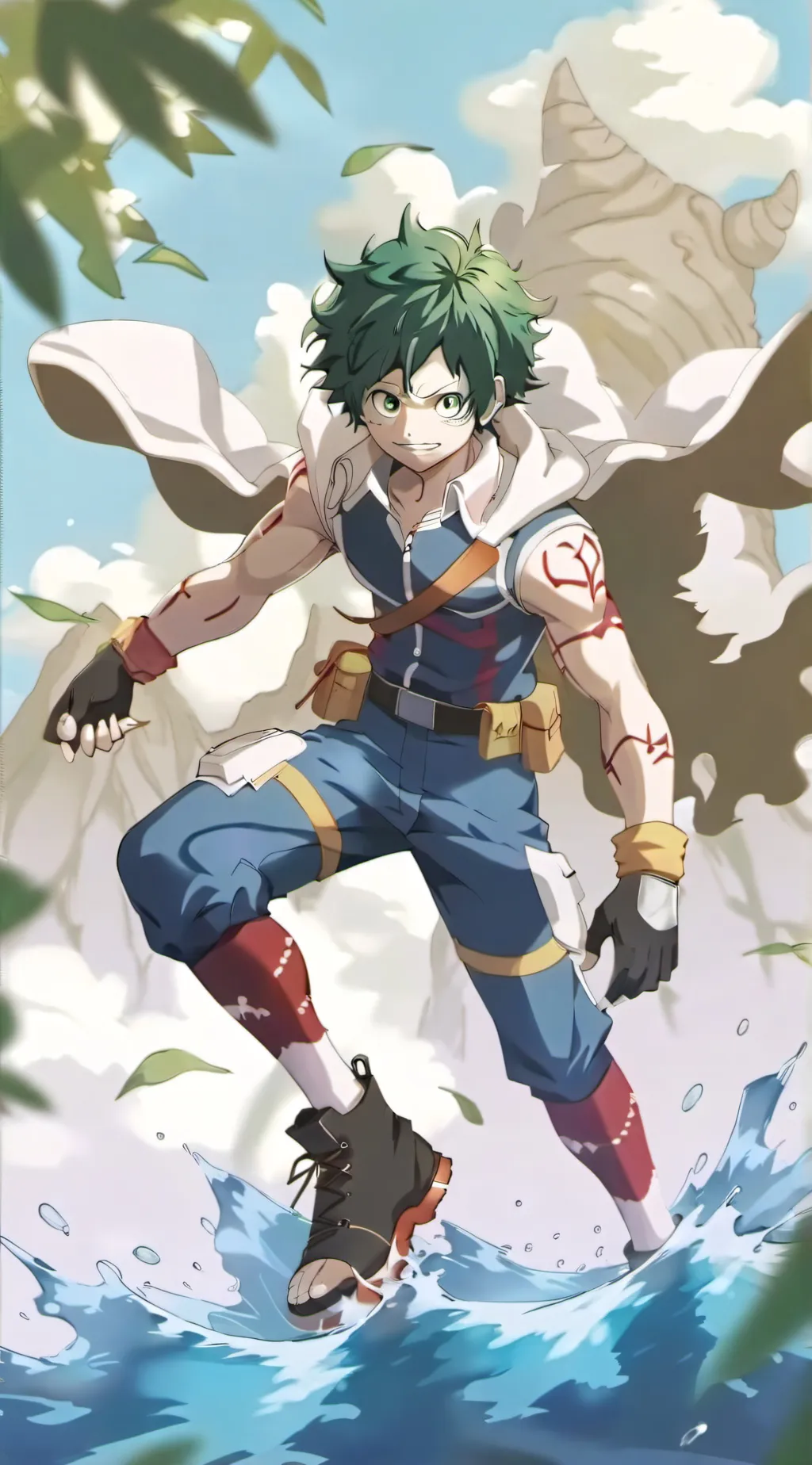 ai character: mha background