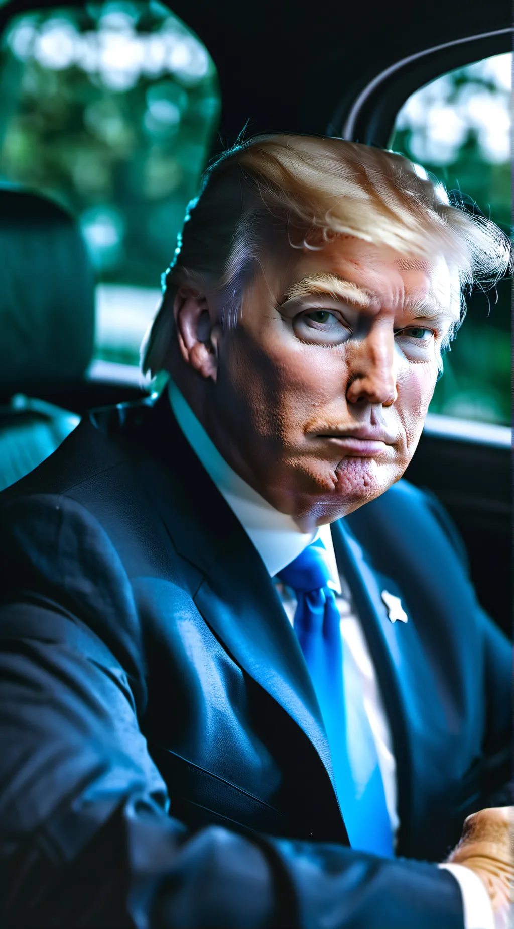 ai character: trump background