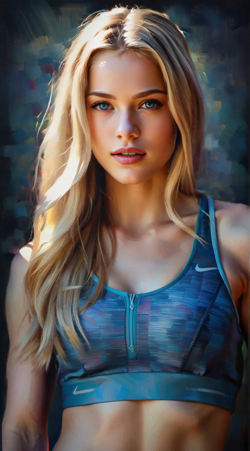 ai character: stella background