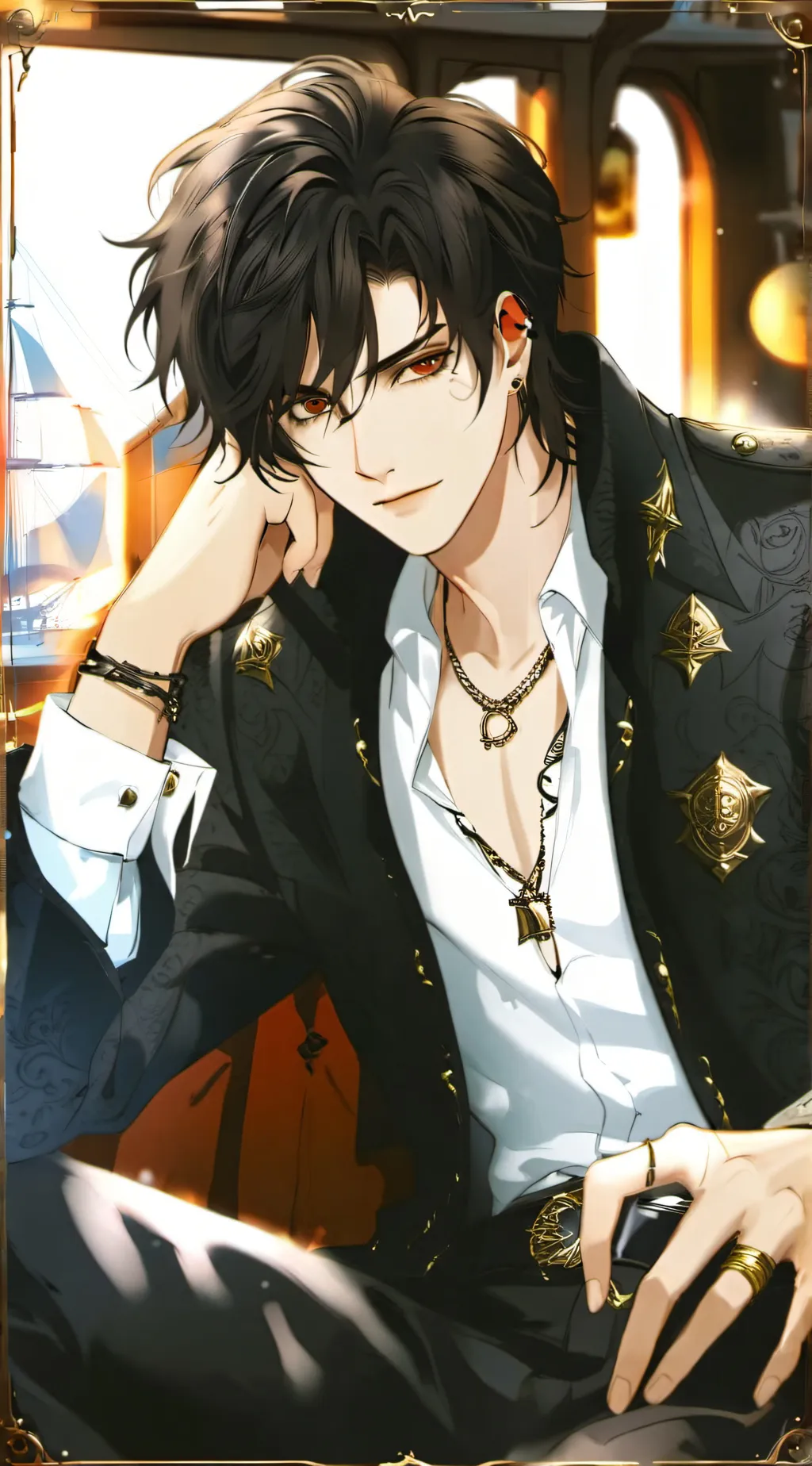 ai character: Captain Dylan background