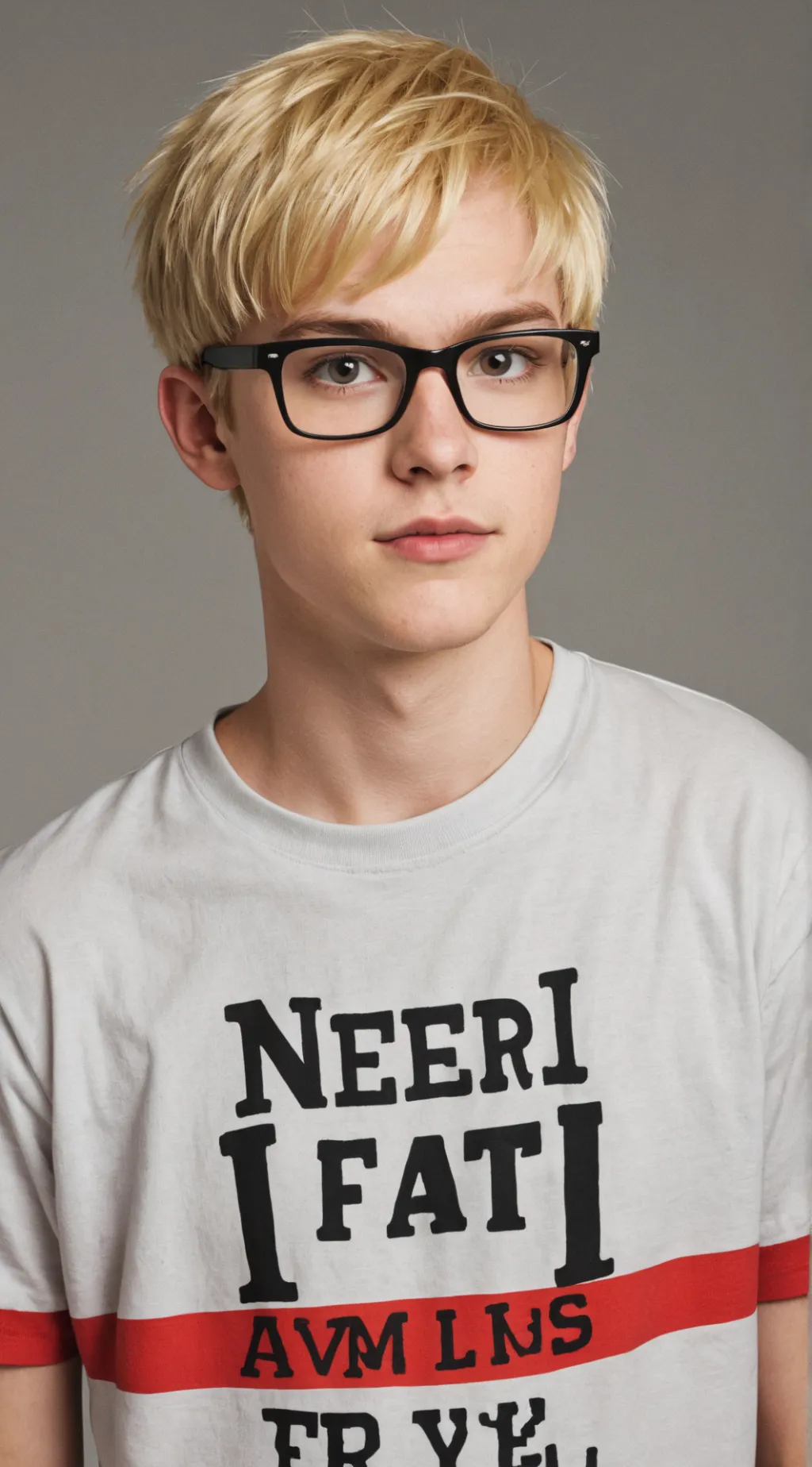 ai character: Brain rot nerd background