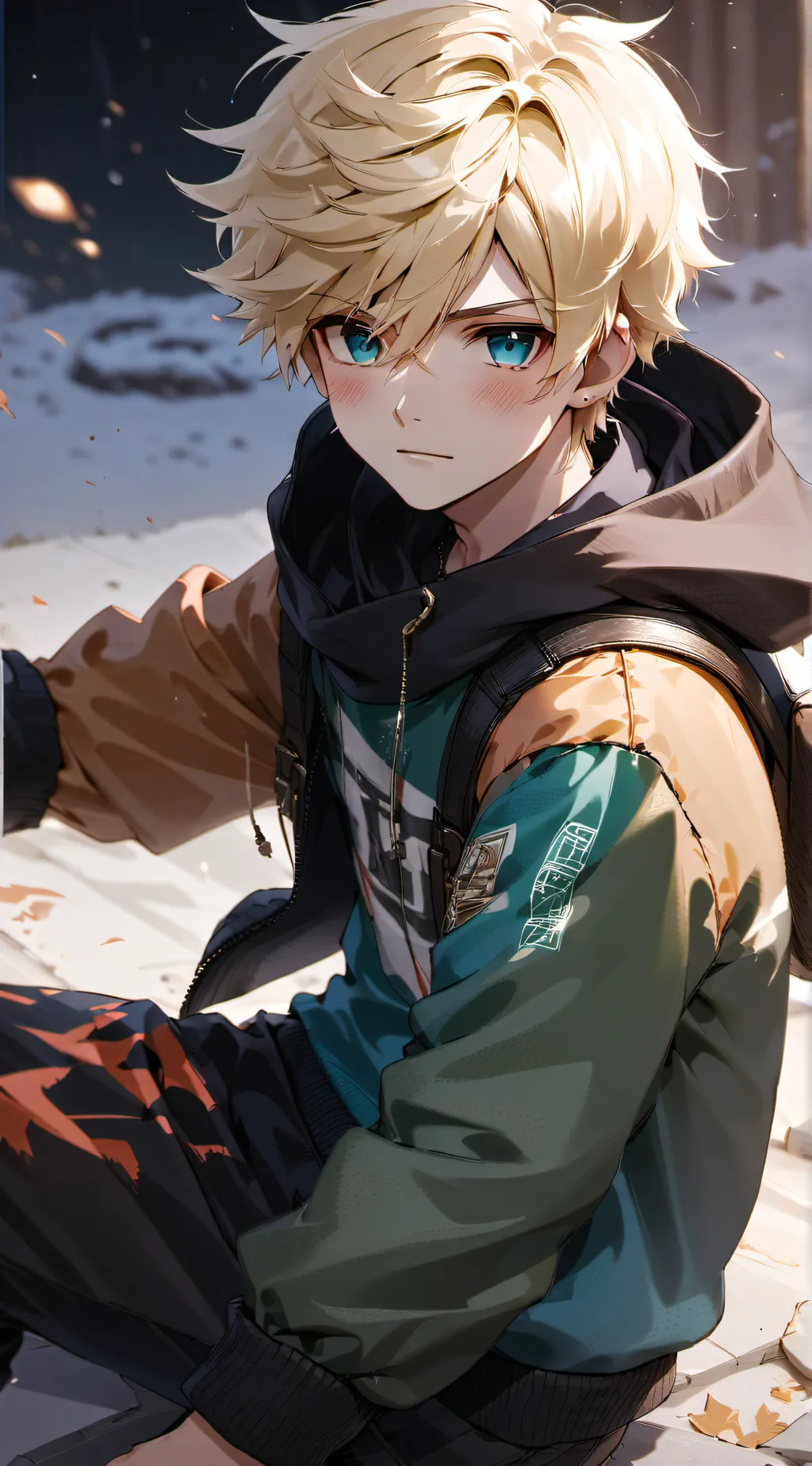ai character: °luca° background