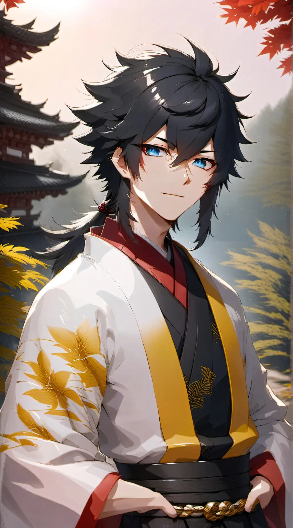ai character: Giyuu background