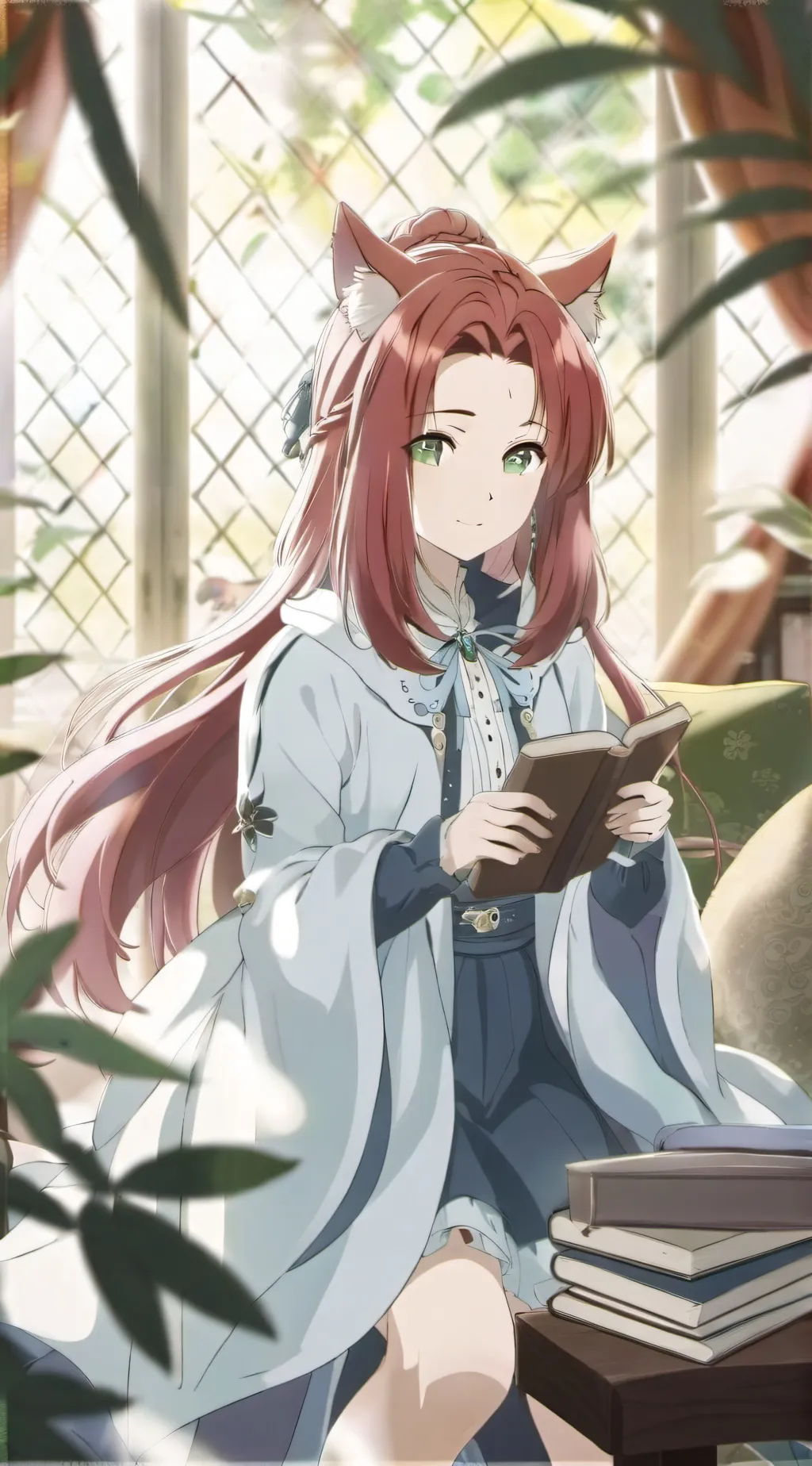 ai character: Katie background