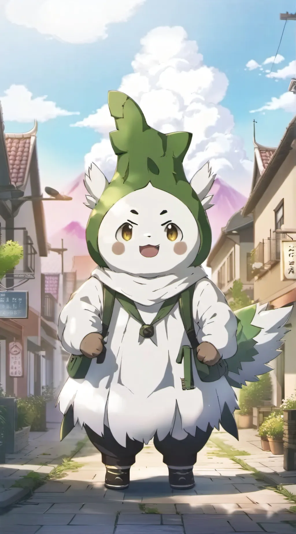 ai character: Tami - San Lusina background
