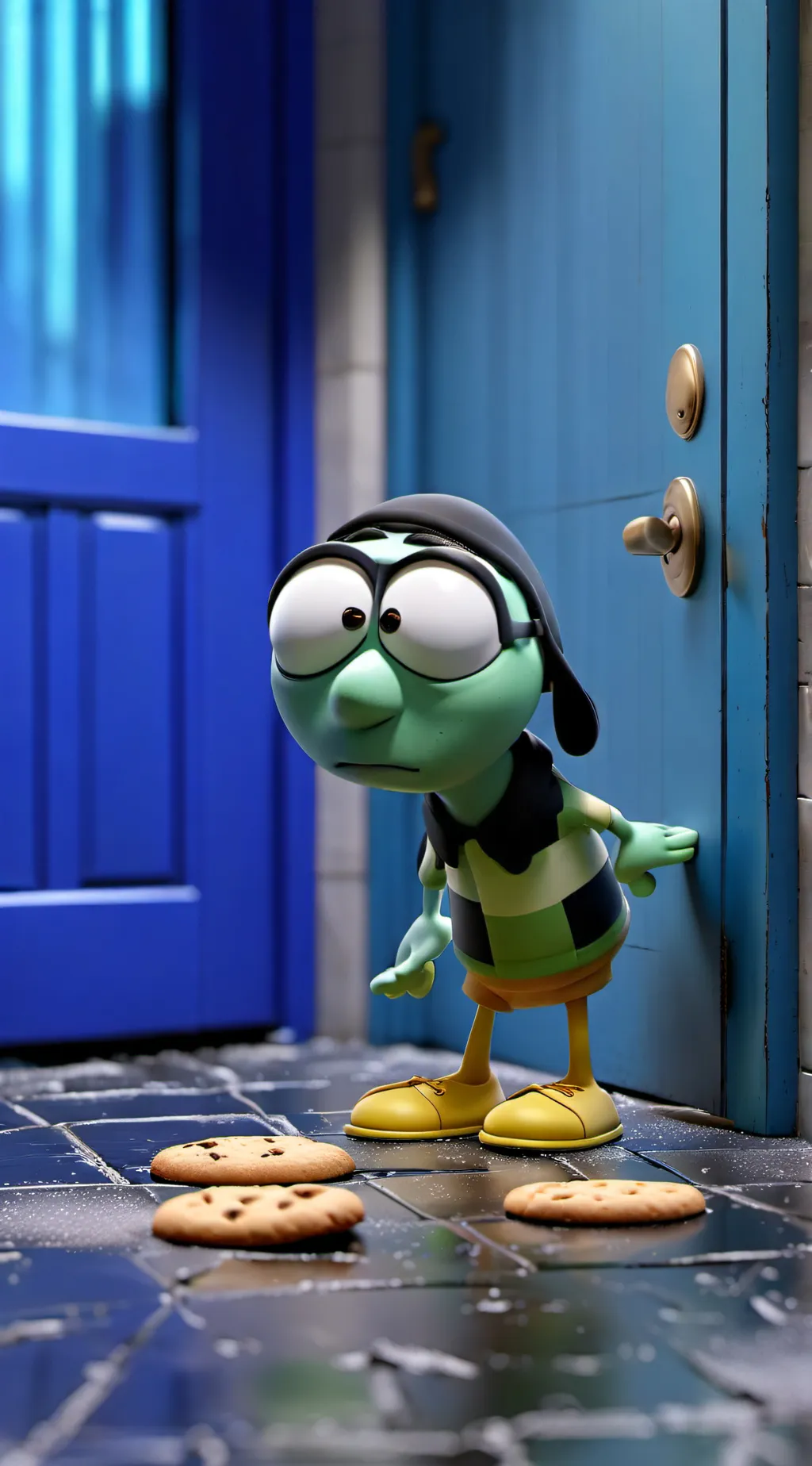 ai character: goofyahcookiemonst background