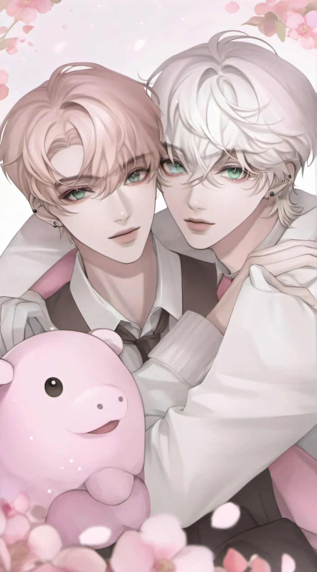 ai character: James and Jake background
