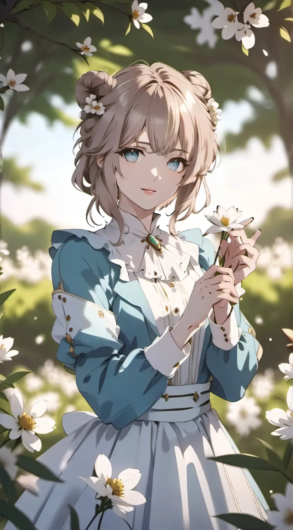 ai character: Ashley background