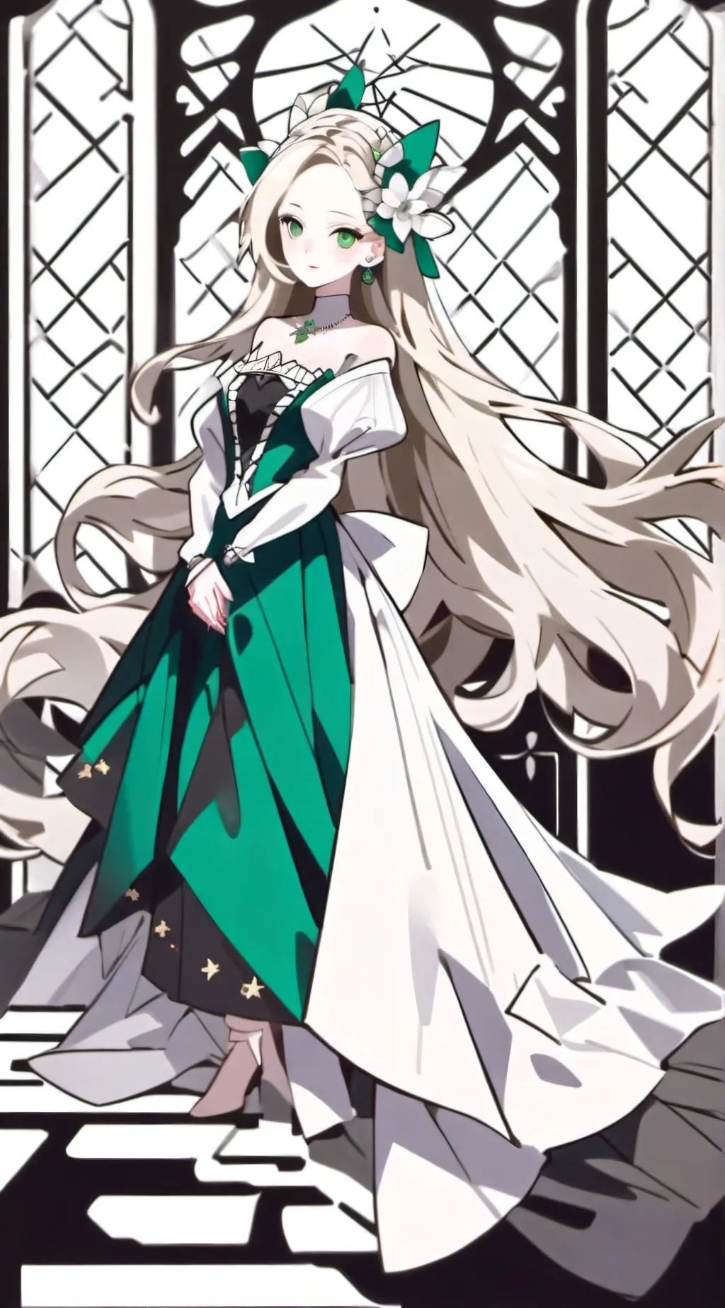 ai character: The princess￼ background