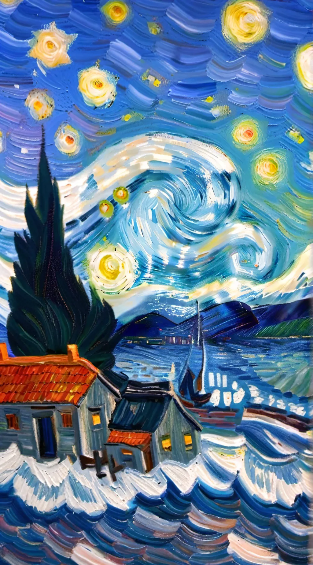 ai character: art simulator background