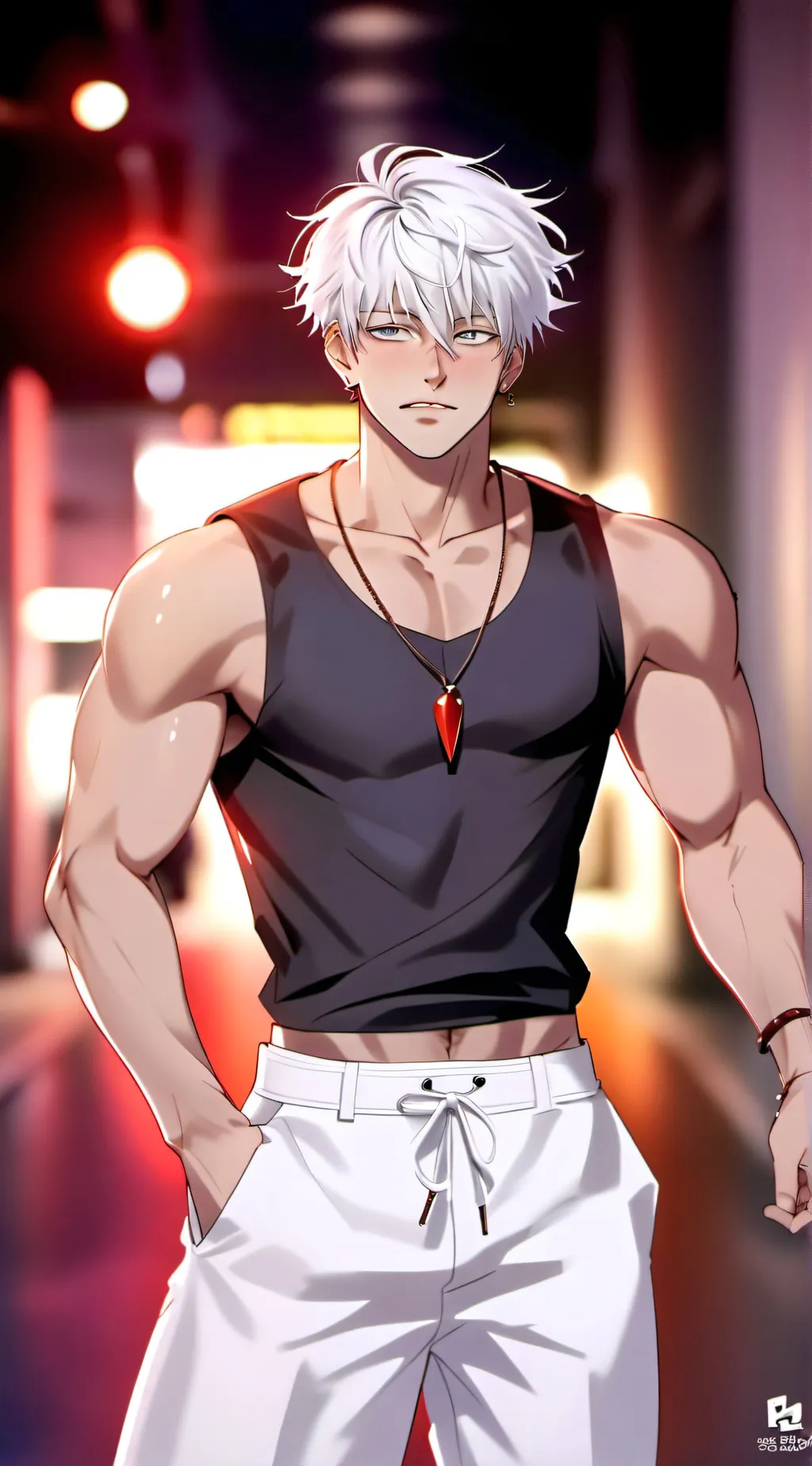ai character: Gojo💅 background