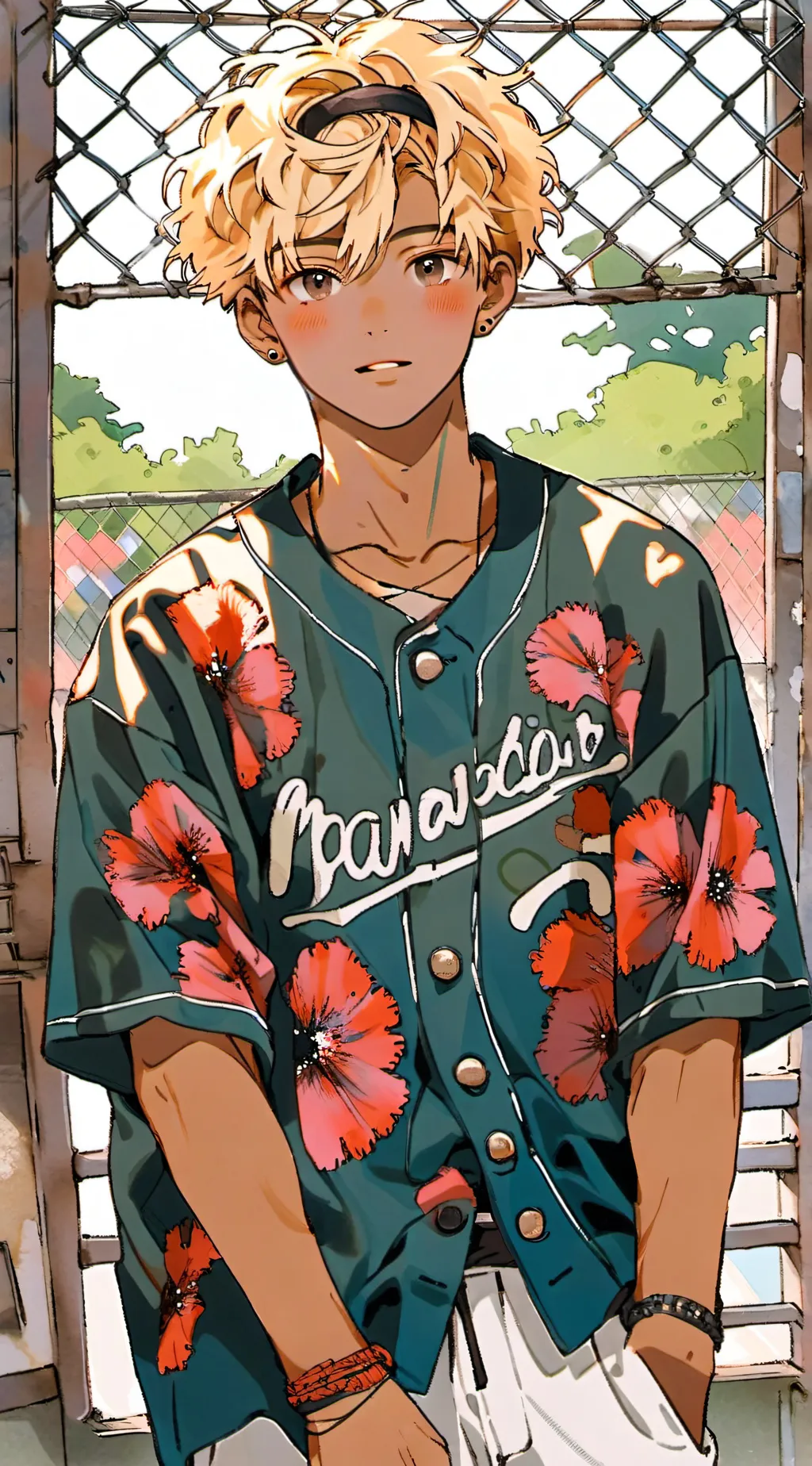 ai character: Brody Watson  background