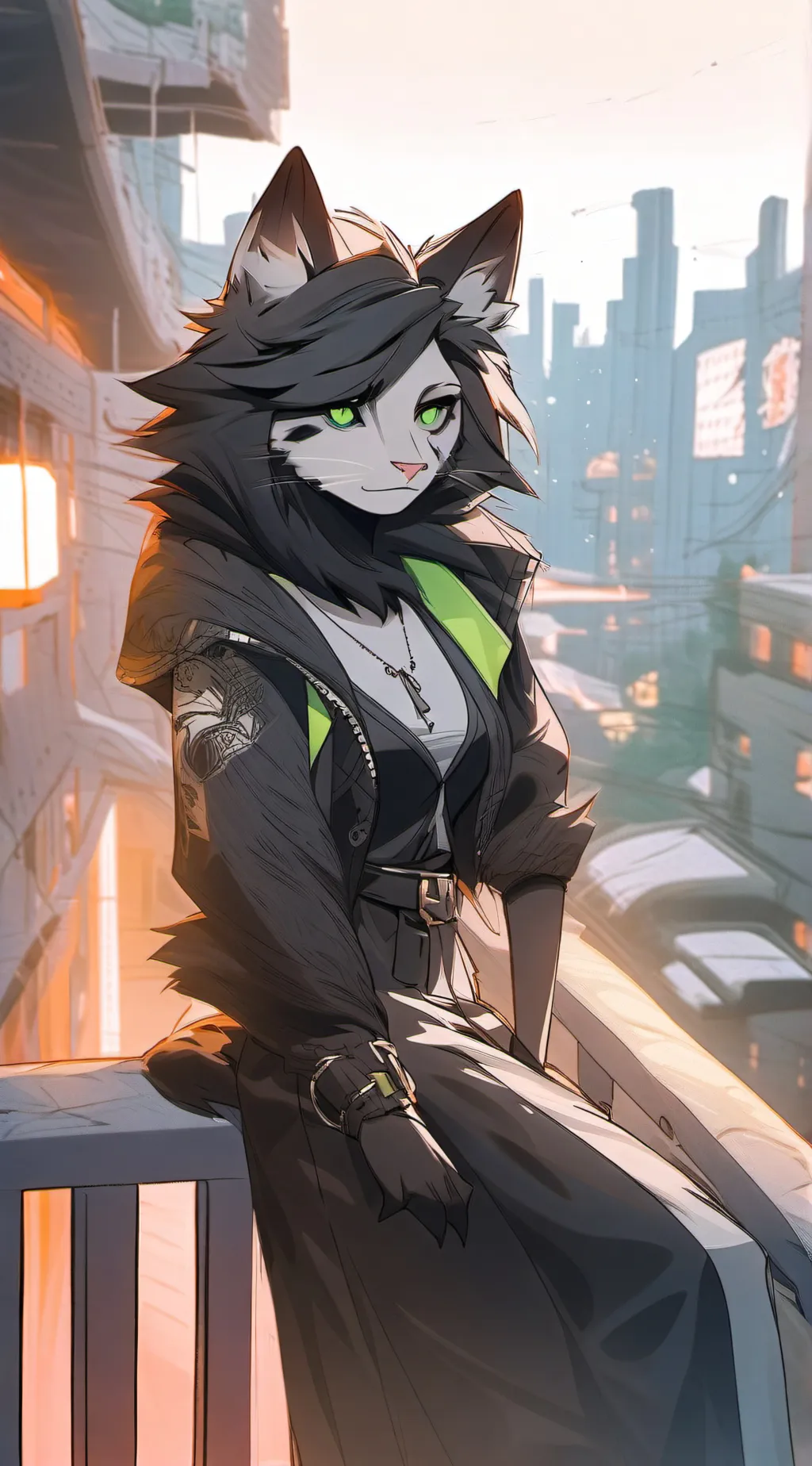 ai character: Nyla background