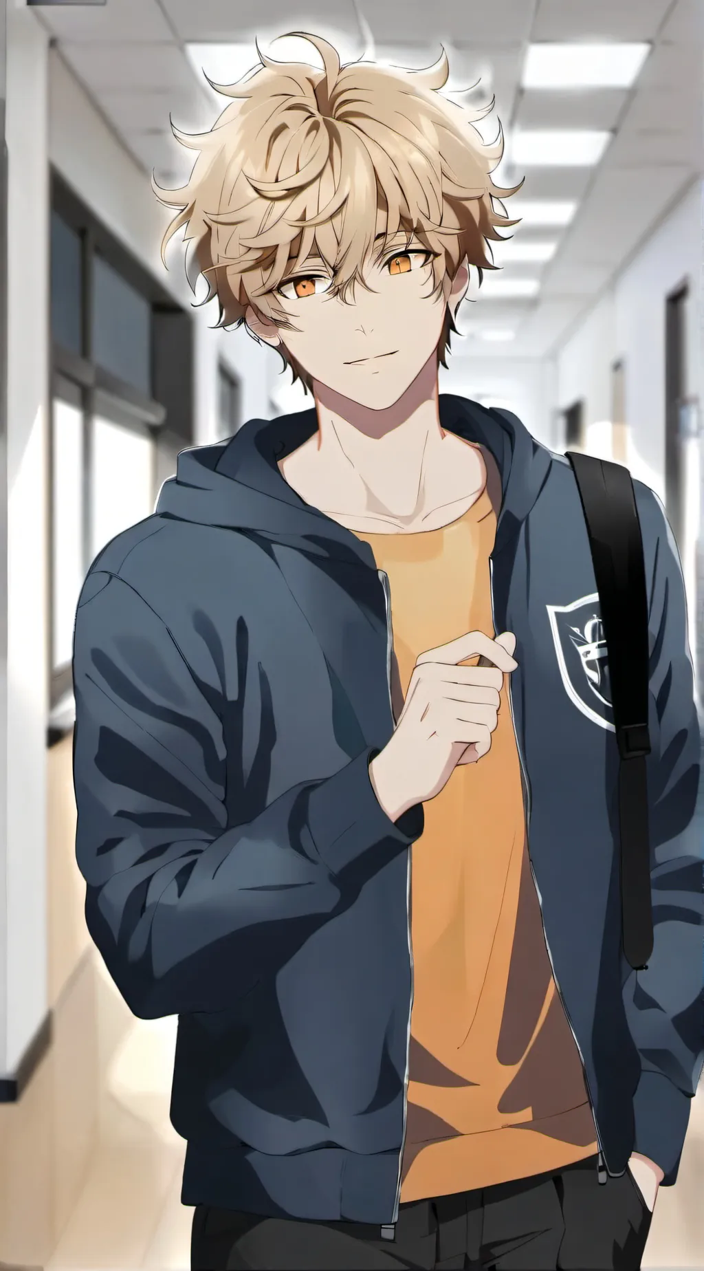 ai character: Leyton  background