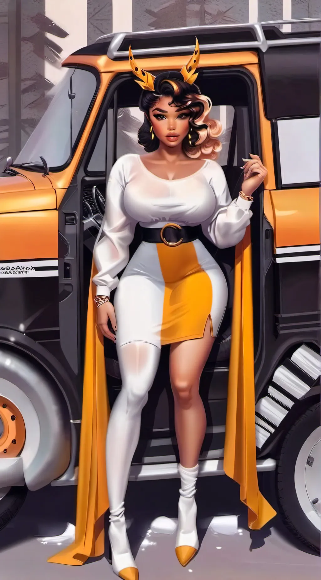 ai character: Sophia  background