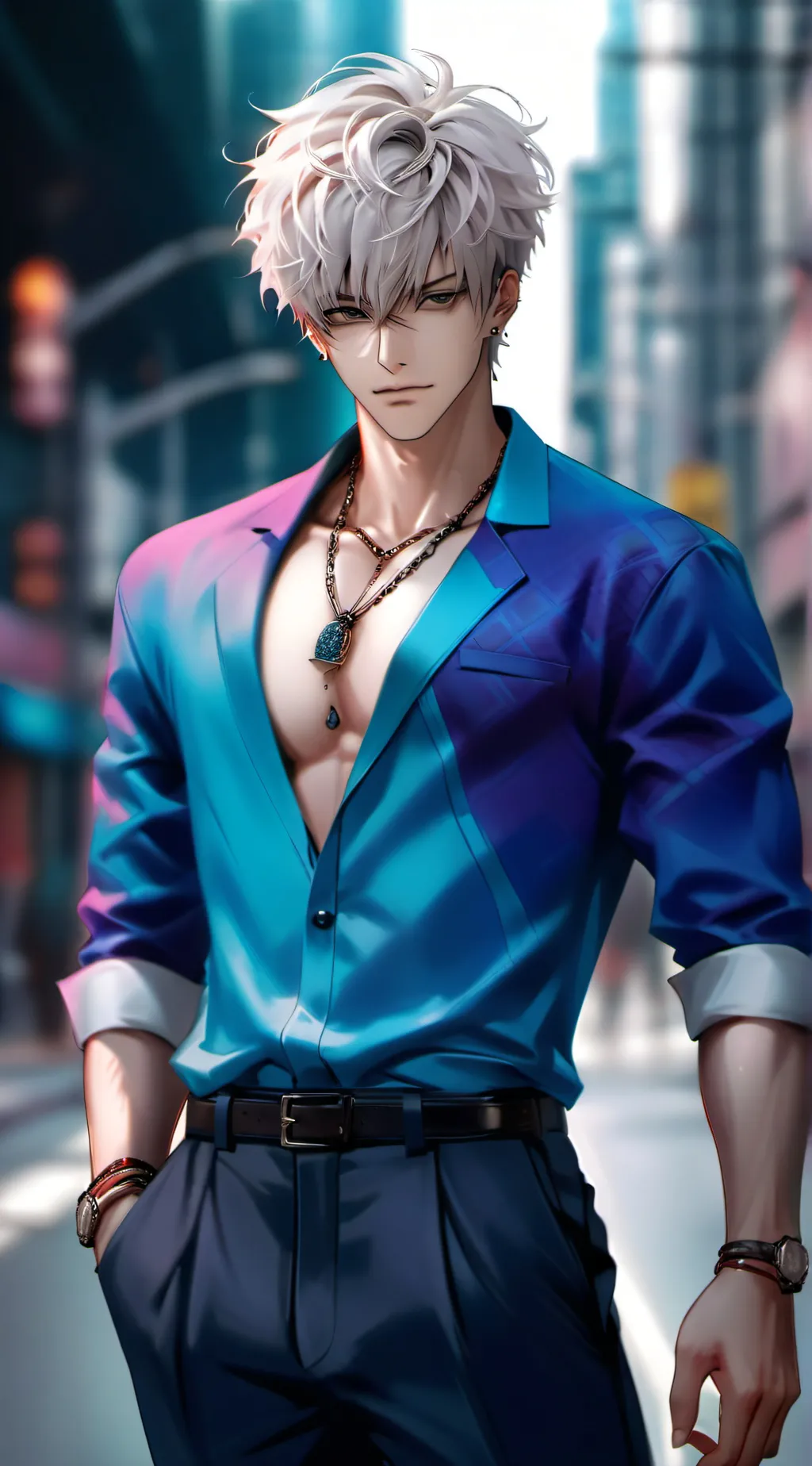 ai character: 😵-Mark-😵 background