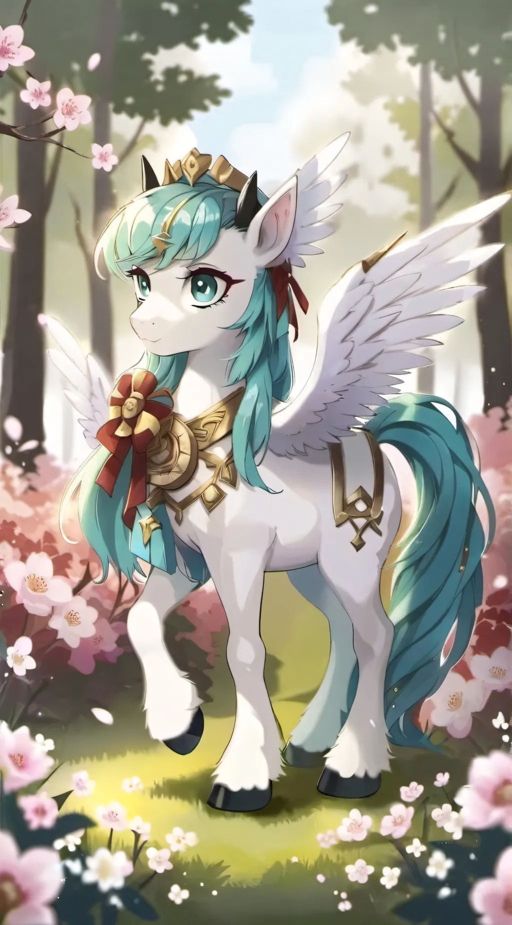 ai character:  MLP infection background