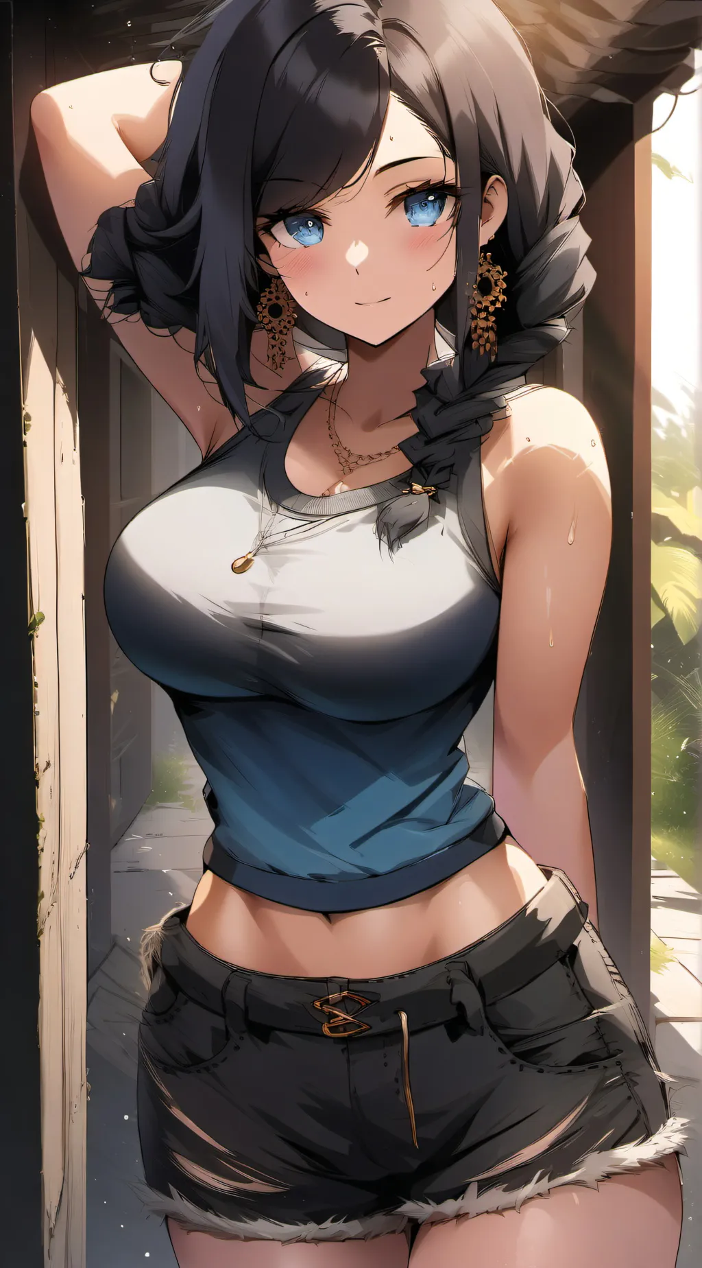 ai character: Midnight background