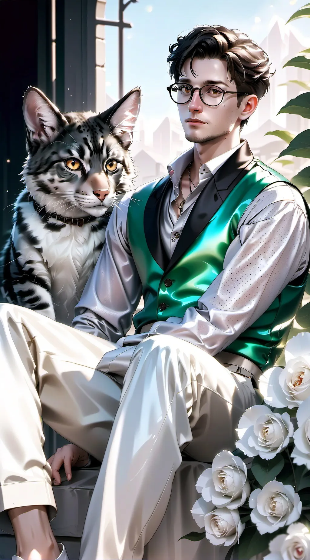 ai character: samuel hayest background