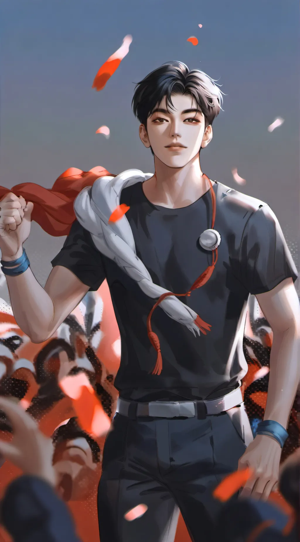 ai character: Jiwook background