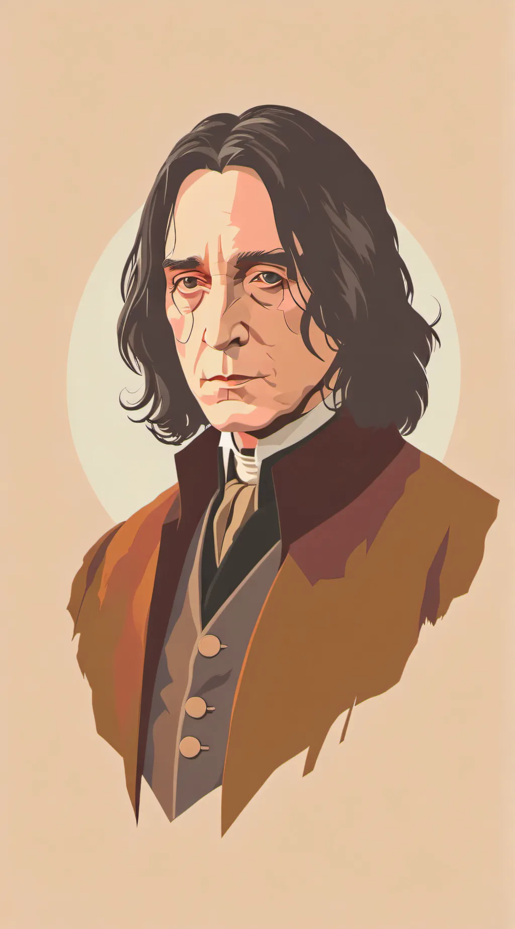 ai character: Severus Snape  background